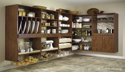 Pantry Organizing Shelves Cabinets Drawers